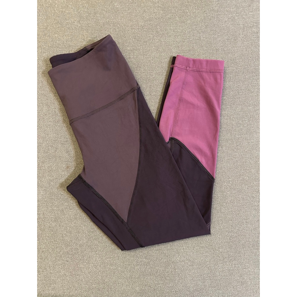 Lululemon Wunder Under Hi-Rise Tight Womens size 6 24" Black Currant Boysenberry